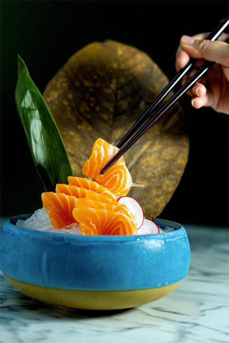 sashimi salmon | Art of sushi